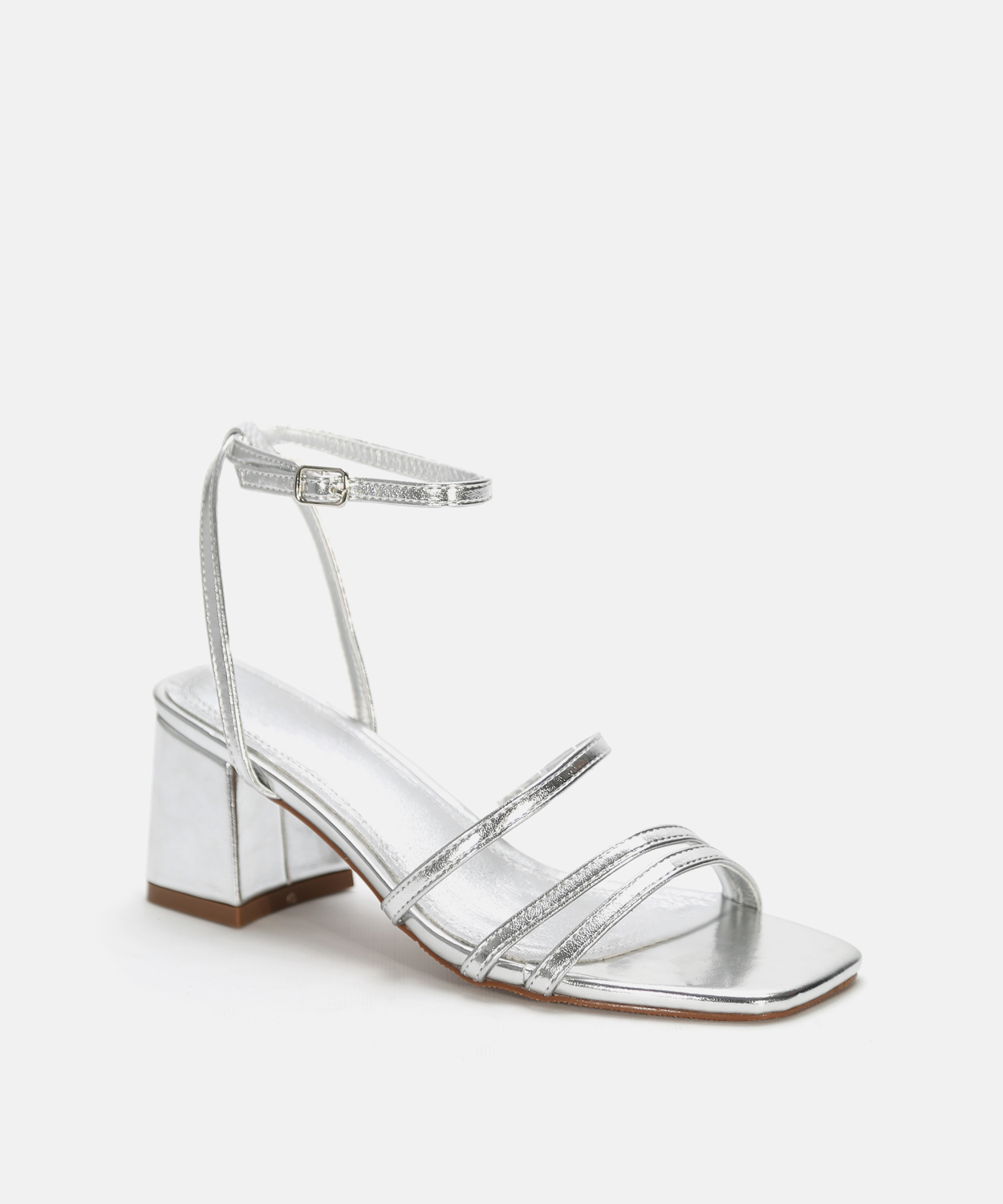 Sandalia tac&oacute;n tiras image number null